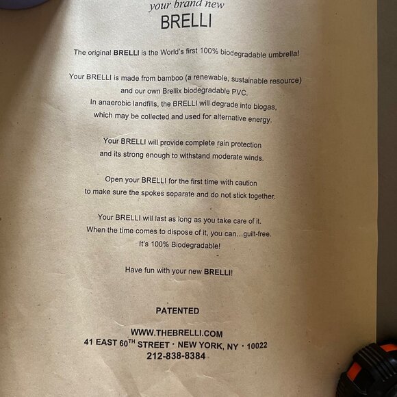 Brelli Umbrella size Small, Clear Pink Rain/UVA/UVB Parasol - Picture 5 of 6